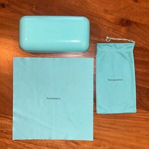 Tiffany & Co. Sunglasses Box. Tiffany Blue accessories Box